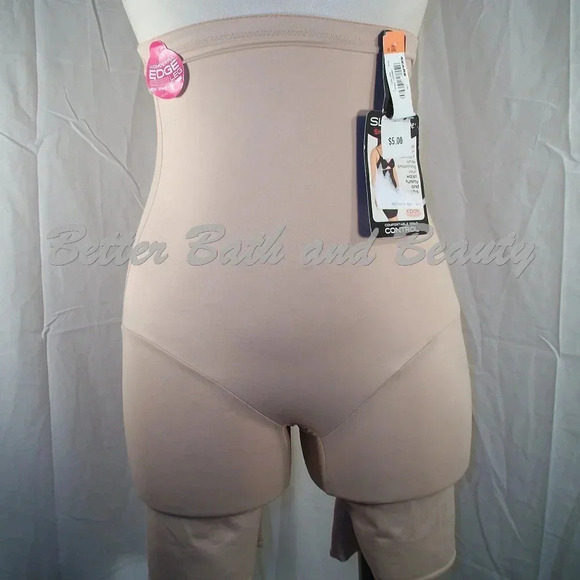 MEDIUM Sears Slim Shape High Waist Thigh Shaper Slimmer Black NWT - Picture 2 of 5